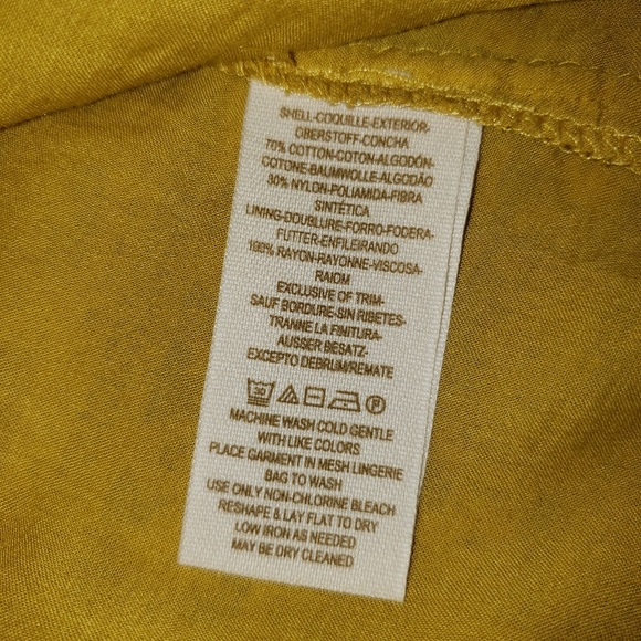 Free People Mustard Gold Candy Lace Dress - 4 - Picture 2 of 5